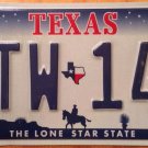 Texas Alfa Romeo 147 license plate BTW Lone Star car Italian Automaker Fiat