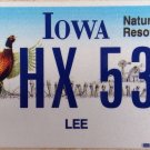 Iowa Pheasant Motorcycle license plate Hunt biking BMW Moto Guzzi Triumph Ducati