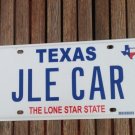 Texas vanity JuLiE CAR license plate TX tag Name Jayle Jules Jule