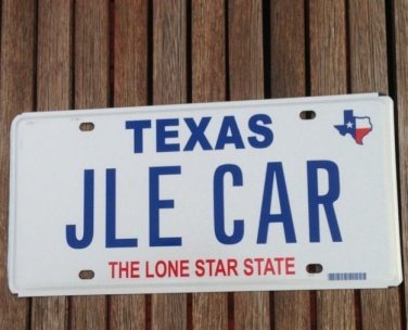 Texas vanity JuLiE CAR license plate TX tag Name Jayle Jules Jule