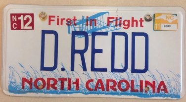 Vanity D. REDD license plate Doctor PhD Environment Reddit Deforestation Forest Degradation