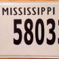 Mississippi Antique Truck License Plate Classic Muscle Auto Hot Street Rod car