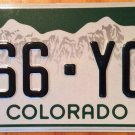 Colorado Triple Digit 6 license plate #YGK 666 Number Devil Evil Satan Lucifer