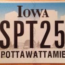 Vanity SPT 25 SEPTEMBER license plate Birthday Anniversary birthdate Sandy Sally Sal