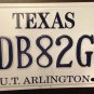 University Texas Arlington license plate UTA Dallas Mavericks college NCAA A&M