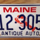 Maine Antique Auto license plate Classic Car Ford Muscle Historic GM Chevy Dodge