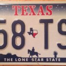 TX Ferrari 458 license plate TSZ Lone Star Berlinetta Spider Sports Car Racing