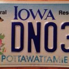 Semi vanity DN 038 license plate DEAN DINO David Dana Dylan Donna Daniel Dennis