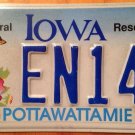 Semi vanity EN 142 license plate Emily Erin Eric Erik Erica Emma Earl Elizabeth