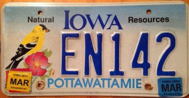 Semi vanity EN 142 license plate Emily Erin Eric Erik Erica Emma Earl Elizabeth