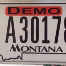2010 Montana car DEMO Dealer license plate Dealership Auto Ford Chevrolet GM USA