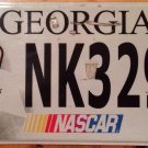 Rare Georgia NASCAR Tony Stewart #20 license plate Car racing Driver