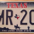 Peugeot 205 license plate PSA Texas Lone Star French Car Supermini Racing KMR