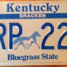 Semi vanity TRP 222 State TROOPER license Plate Triple Digit 2 Number Police Cop