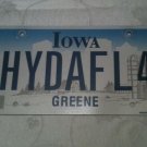 IA vanity HYt DA FL4 Hit Floor dance license plate Dancing song music Night Club