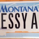 Montana vanity BESSY ANn license plate Annie Ana Anne