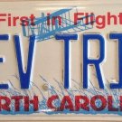 North Carolina vanity REV TRIP License Plate Snowmobile