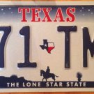 Texas Porsche Panamera 971 license plate TMF Lone Star Le Mans Racing Sports Car