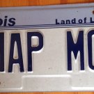 IL vanity CHAP MOM license plate Chaperon Horse Horseback Riding Equestrian