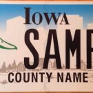 Iowa Ducks Unlimited license plate sample Sportsman Hunt Hunter Wild Duck Nature