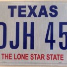 TX vanity DJH 45 license plate David Donna Dorothy Deb Debra Diane Daniel Dennis