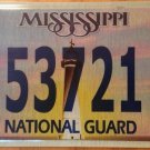 National Guard license plate Military Fighter Jet Aircraft Plane Navy Air Force