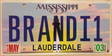 BRANDI 1 vanity license plate Brandy Alcohol Liquor