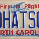 North Carolina vanity RED HAT SOCK License Plate Socks Baseball NBL Boston K