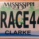 Mississippi vanity GRACE 44 license plate Years 1944 Grayce Graziella God Prayer