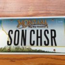 Montana vanity SON CHaSeR license Plate wedding mother inlaw marry family father