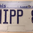 IL vanity RHIPP 89 license plate Renewable Heat Premium Payment Heating Energy