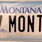 MT vanity 1997 MONTE Carlo license plate Mitsubishi Montero Muscle Car Chevrolet