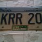 IL vanity KRR 20 license plate Kimberly Katherine Kristen Kathryn Kelly Karl Kay