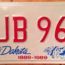 South Dakota Centennial license plate Mount Rushmore USA President #2 JB 964 SD