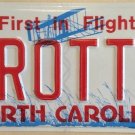 North Carolina vanity CROTTS  License Plate