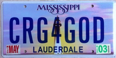 MT vanity CRAIG 4 GOD license plate Prayer Faith Christ Lord Jesus Religion Pray