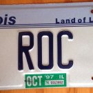Illinois vanity C ROC 1 license plate Ciroc Vodka alcohol Croc crocks shoe China