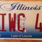 IL vanity CIWC 41 license plate Cloud Ice Water Content Meterology Weather Sky