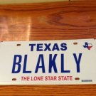 Texas vanity BLAcK Lie license plate Lying Truth True False African Lady Color