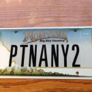 Montana vanity Part Time Nanny 2 license plate Child Care Childcare Kid Children