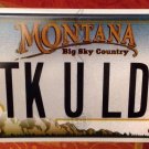 MT vanity TrucK yoUr LoaD license plate Driver Trucker Pickup Truckie Lorry Van