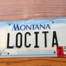 MT vanity LOCITA license plate Crazy Girl Spanish Funny Name Lokita Mad Insane