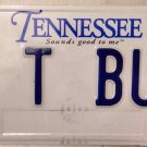 MT vanity 2 T BUG license plate Classic Coupe Car Chrysler Roadster Auto