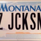 MT vanity Z The JaCKSoN license plate Michael singer Brothers Pop Music Funk