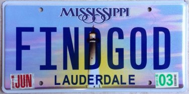 Vanity FIND GOD license plate Prayer Faith Christ Lord Jesus Religion Pray bible