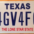 Texas vanity 4 GV 4 FG license plate Greg Gary Frank