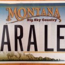 Montana vanity DARA LEE license plate Darah Darra Darrah Darragh