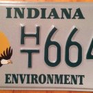 Indiana ENVIRONMENT Eagle license plate Wildlife Wild Animal Bird Prey Bald