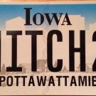 Iowa vanity HITCH 2 license plate Movie Will Smith seduction romance problem