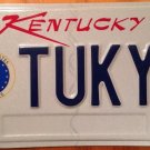 KY Air Force vanity TUcKY license Plate Tucker Everlasting Tuck Williams actress